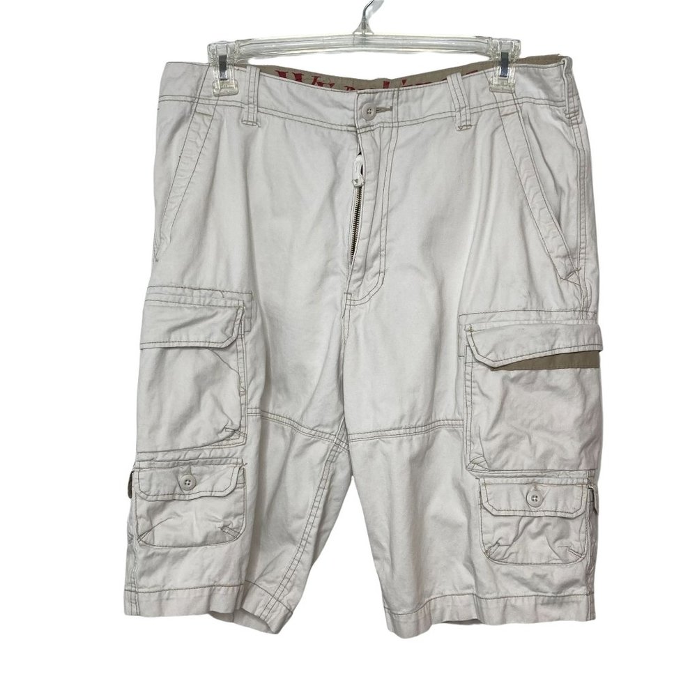 Wear First Off White Cargo Shorts 36